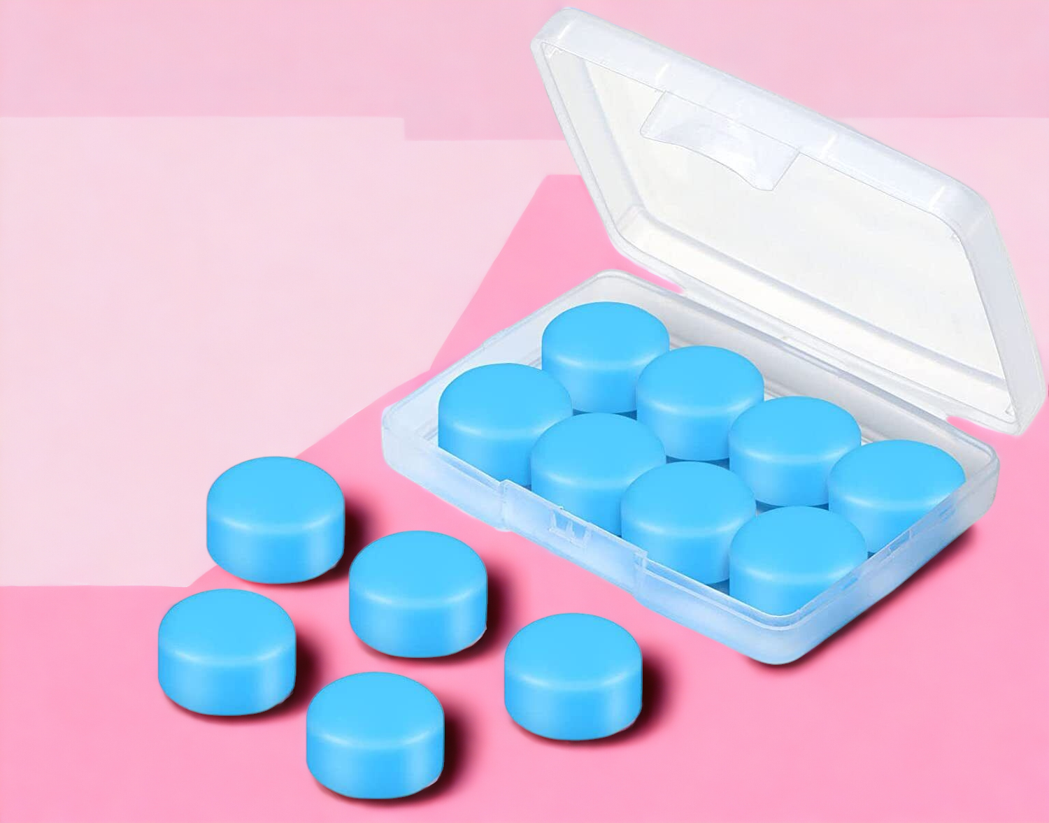 Bouchon Oreille Anti Bruit Soft Silicone Ear Plugs In Box Anti Noise Reusable Plugs For Sleep Work Study UK Loop Earplugs Canada