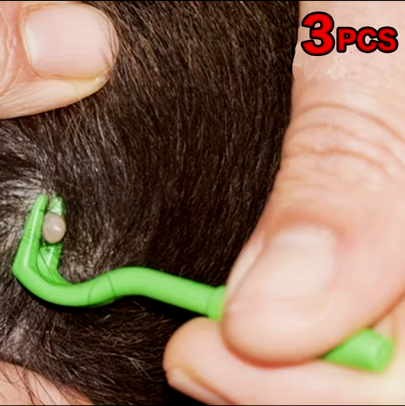 Tick Remover 7 PCS,Dog Cat Tick Remover Tool, Green Blue Tick Remover Card Tick Remover Hooks With Magnifier Kit For Pet Dogs Cats Horses Rabbits