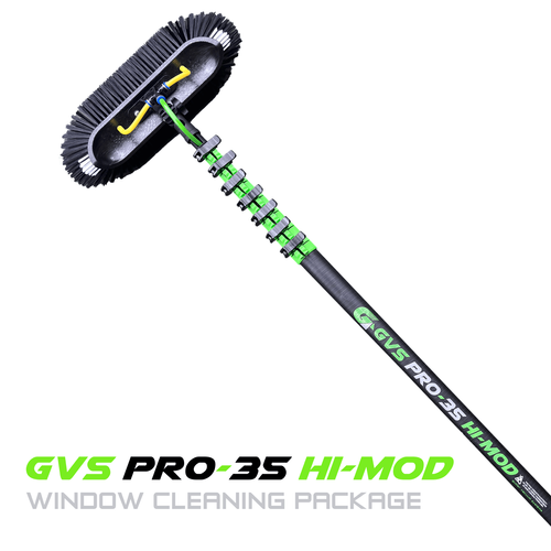GVS Pro 35ft Hi-Mod Window Cleaning Pole Package