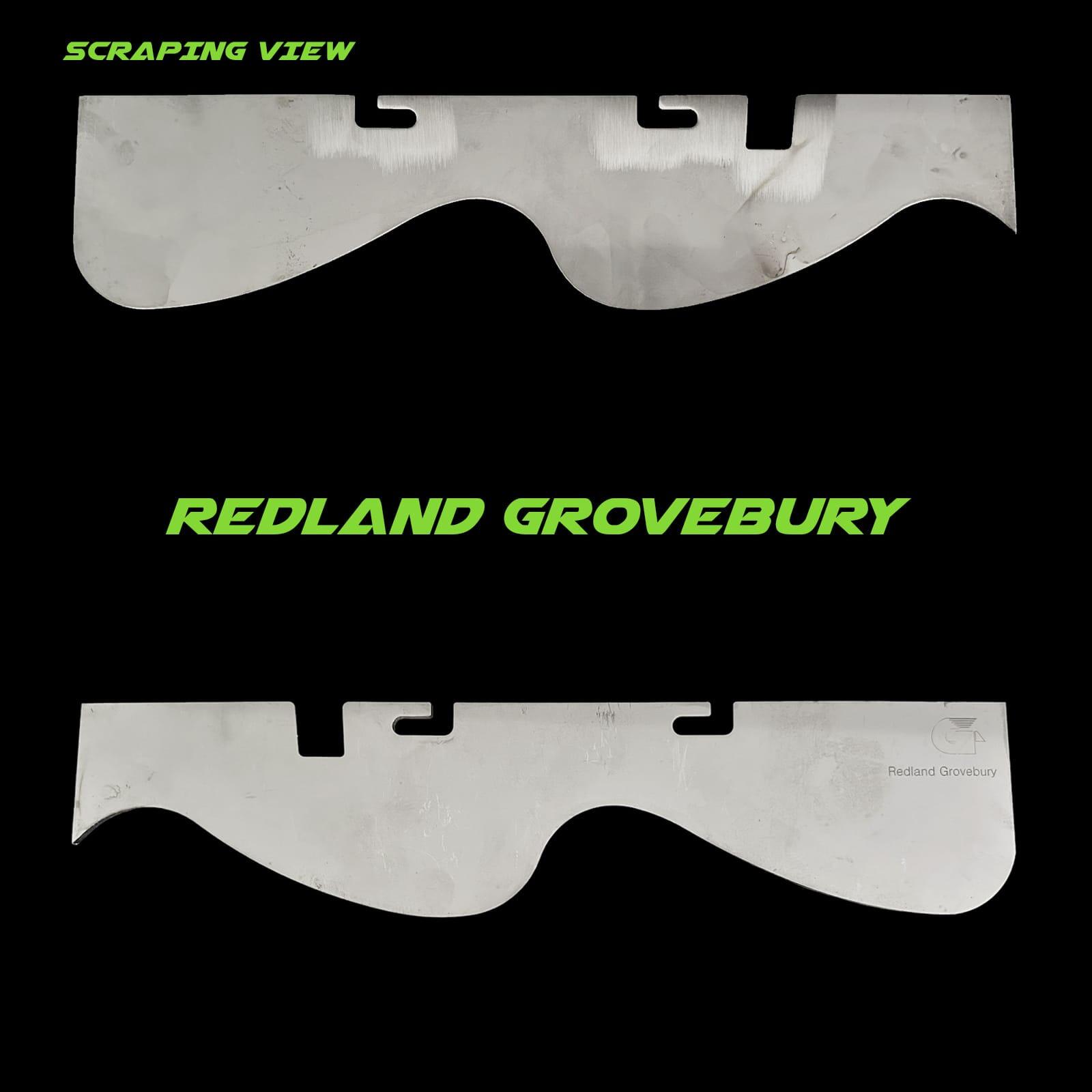 GVS Double Roof Scraper Head - One Blade and One Brush