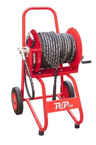 PdPro 40m Hose Reel Trolly