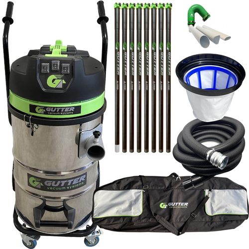 GVS 3600 Clamped Carbon Fibre - Flexi Neck - Gutter Vacuum System
