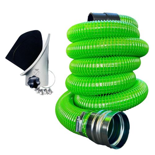 Small Diameter Drum – Complete 72mm Cyclonic Upgrade Kit with Green 51mm Wire Reinforced Hose