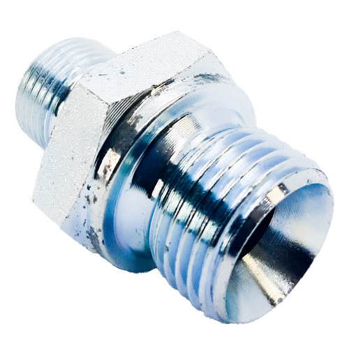 3/8" x 1/2" Male Hydraulic Adaptor