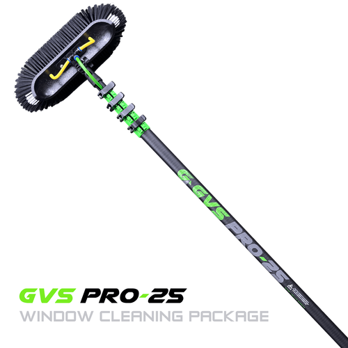GVS Pro-25 Full Carbon Window Cleaning Pole Package