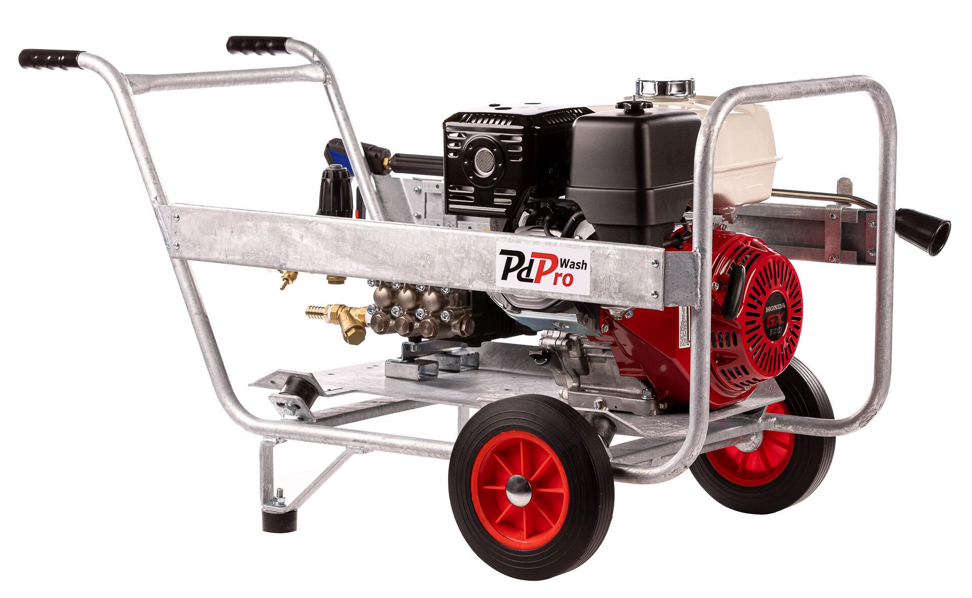 13hp Honda GX390 Petrol Pressure Washer 3000psi 21LPM Electric Start