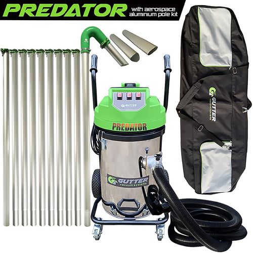 Predator 3600w 10750LPM Gutter Vacuum System with Aerospace Aluminium