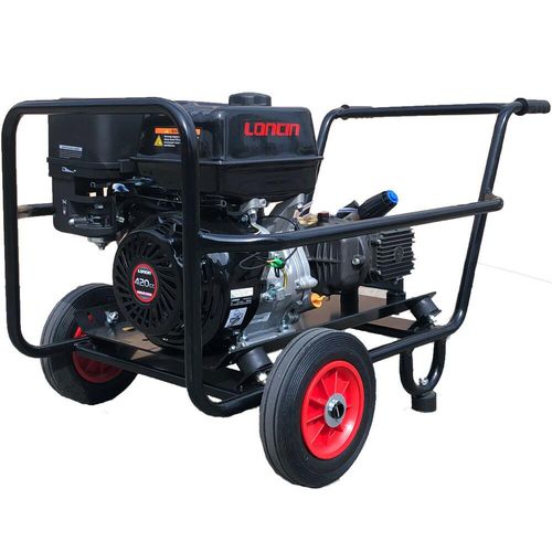 Back View of 14HP Loncin G420 Petrol Pressure Washer 3000psi 24LPM