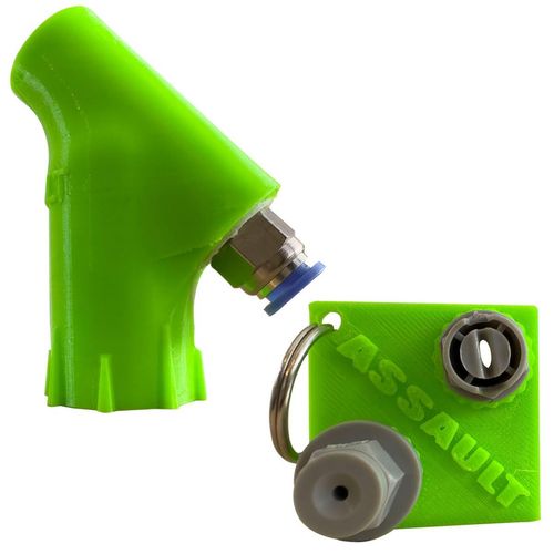 Assault Nozzle and Keyring