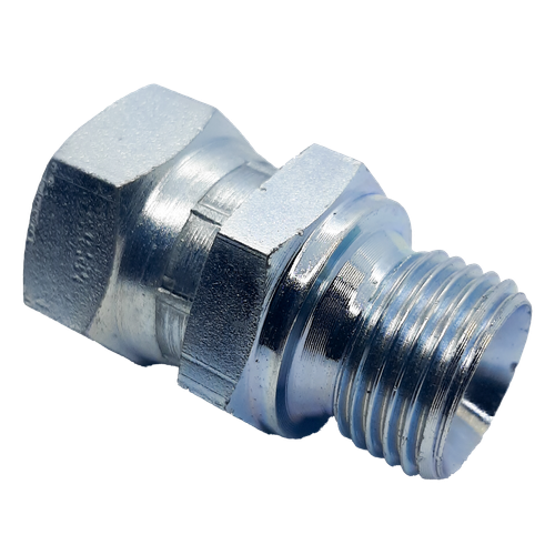 1/2" Male x 1/2" Female Hydraulic Adaptor