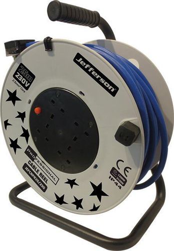 25m Professional Cable Reel 230V