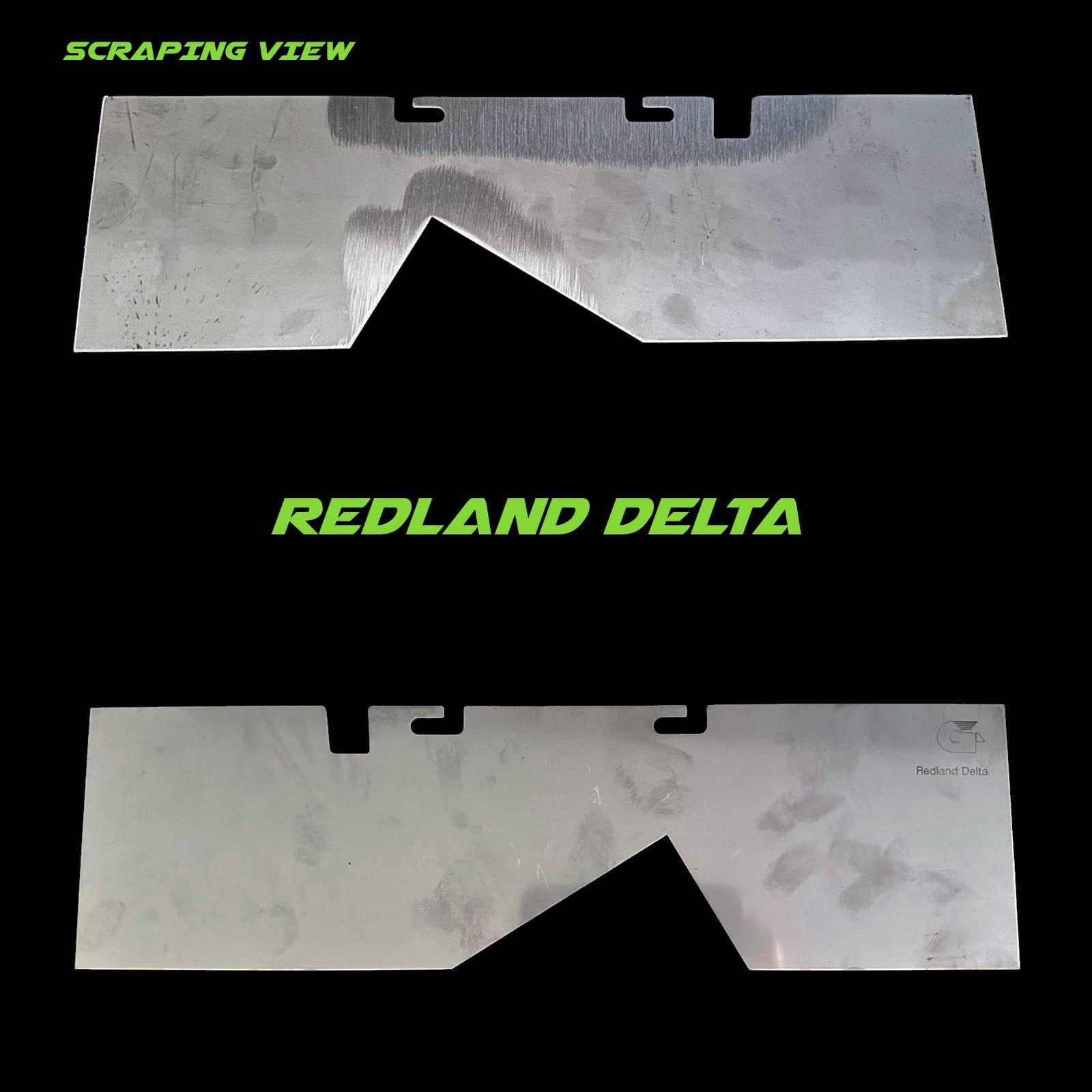 GVS Double Roof Scraper Head - One Blade and One Brush