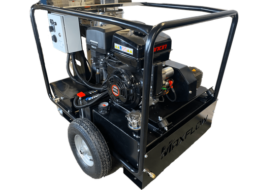 Maxflow Petrol Hotwash on Wheel/Skid Frame