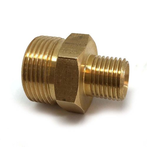 M22 1/4" Male Brass Adapter