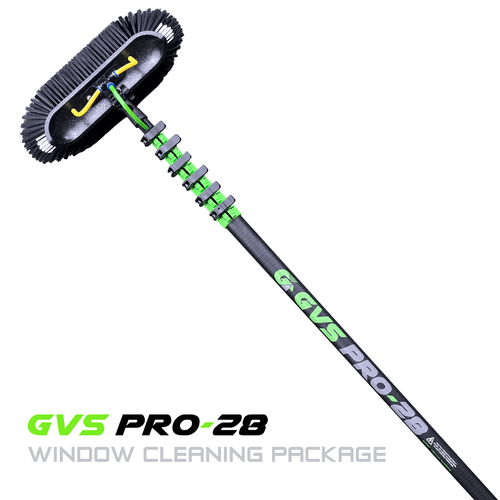 GVS Pro-28 Full Carbon Window Cleaning Pole Package