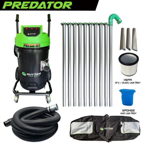 Polypropylene Predator Gutter Vacuum 3600w – Aerospace Aluminium Pole Kit