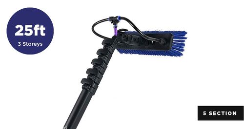 Streamline® OVA8® 24T Carbon Fibre Telescopic Waterfed Pole – 7.3mtr / 25ft