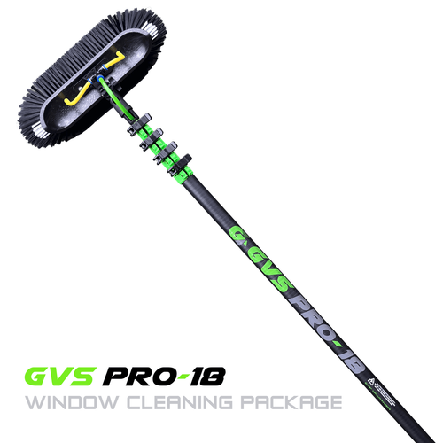 GVS Pro-18 Full Carbon Window Cleaning Pole Package