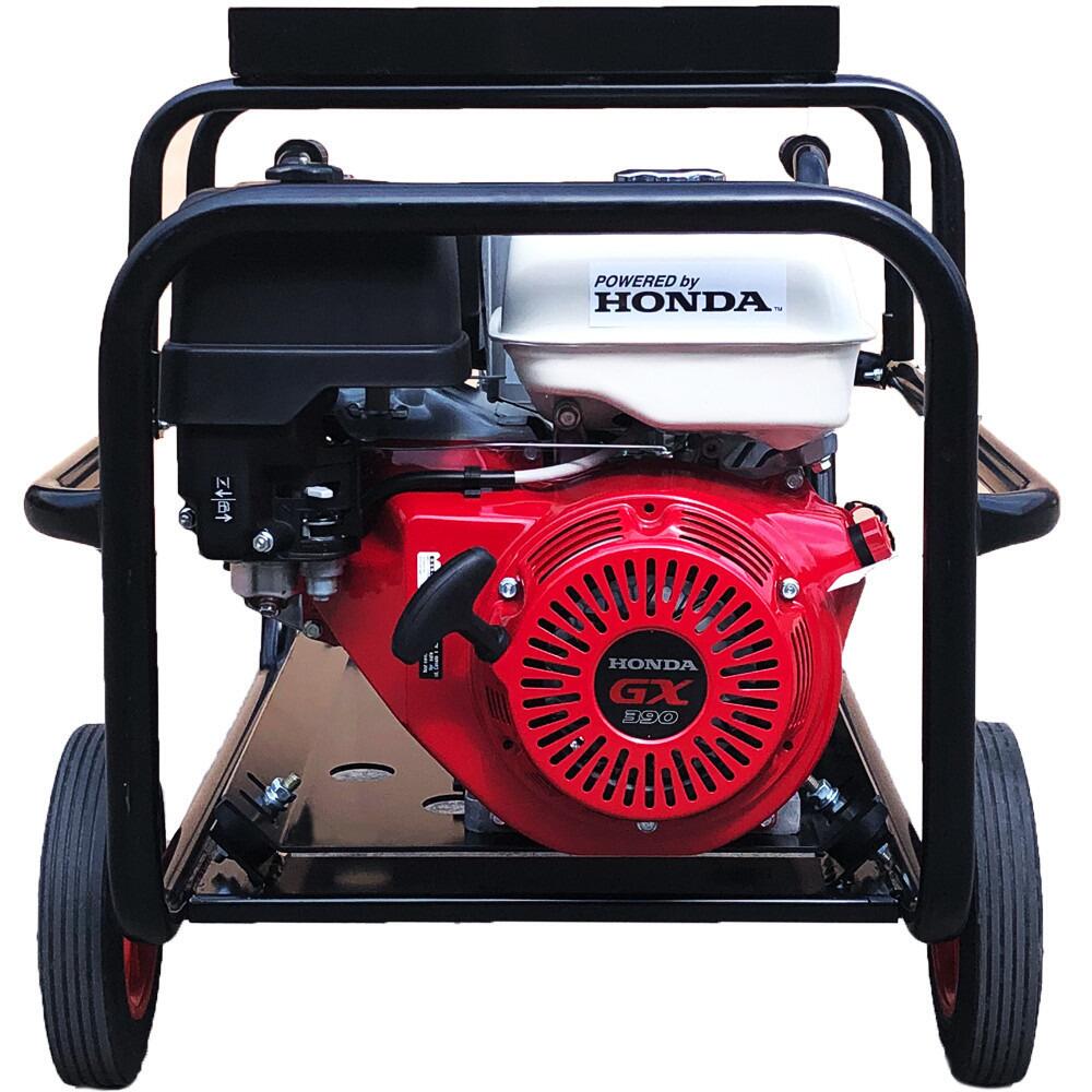 Maxflow Petrol AC Welder Generator – Honda GX390 Engine 6 kVA Trolley Frame