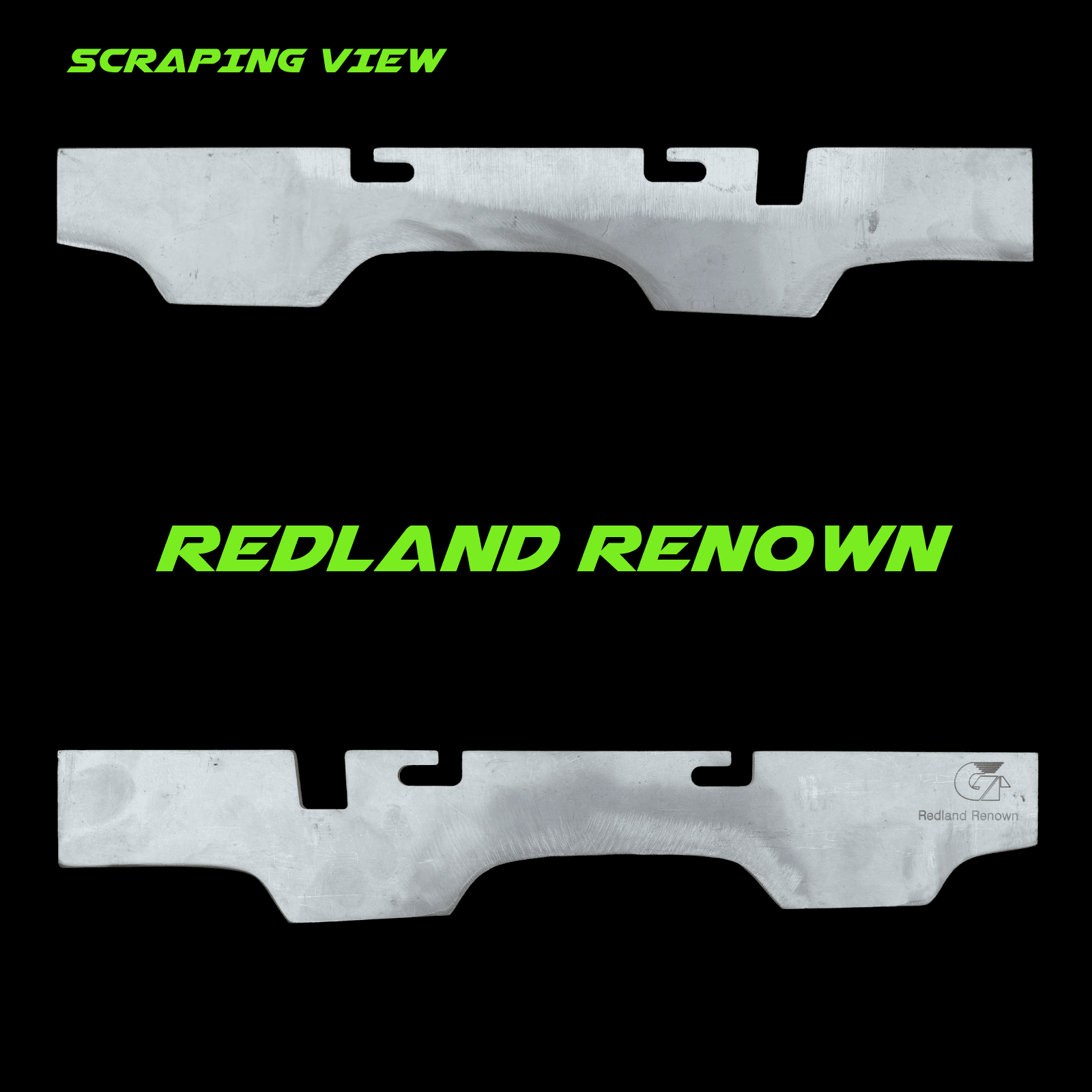 GVS Double Roof Scraper Head - One Blade and One Brush
