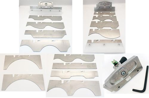 Additional Scraper Blades and Brush Attachments