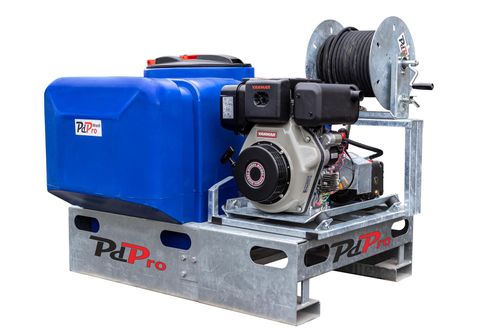 10hp Yanmar Diesel Engine Washer 3000psi 15LPM Skid Bowser