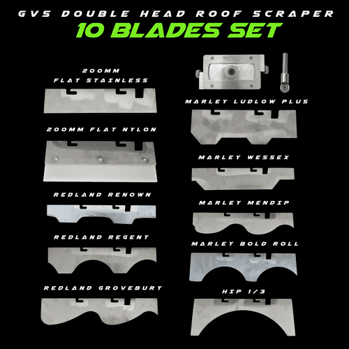 GVS Double Head 10 Blade Starter Set