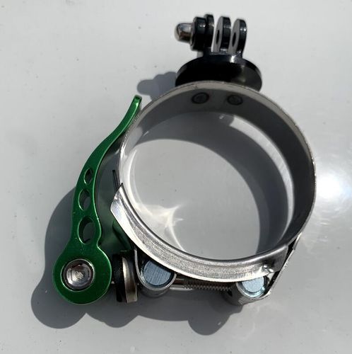 Gutter Inspection Camera Mounting Bracket and Nozzle Holder