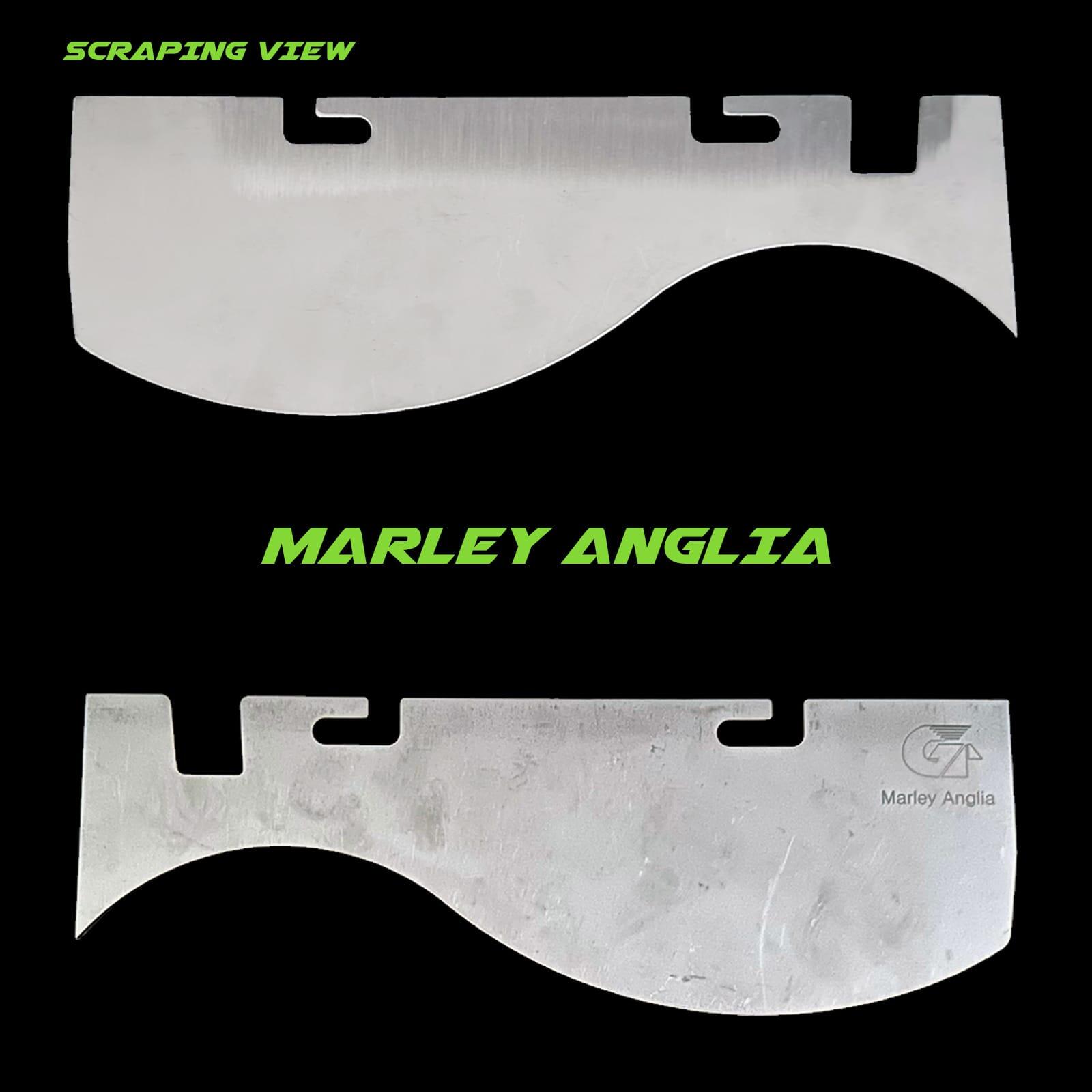 GVS Double Roof Scraper Head - One Blade and One Brush