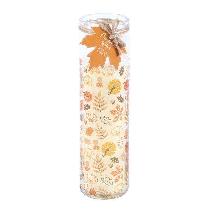 Pumpkin, Spiced, tube, candle