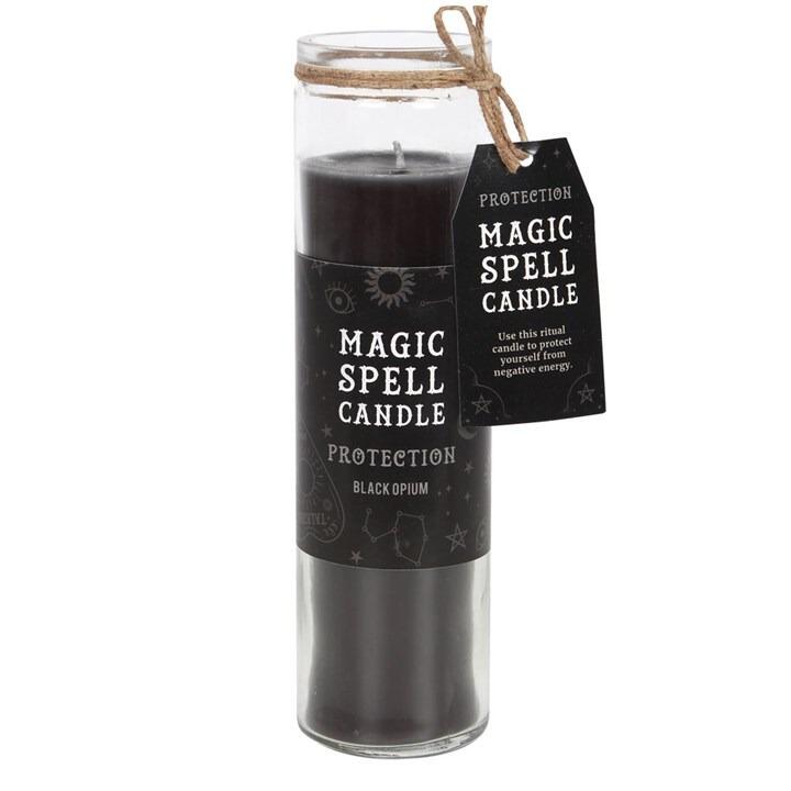 protection, opium, tube, candle, magic, spell