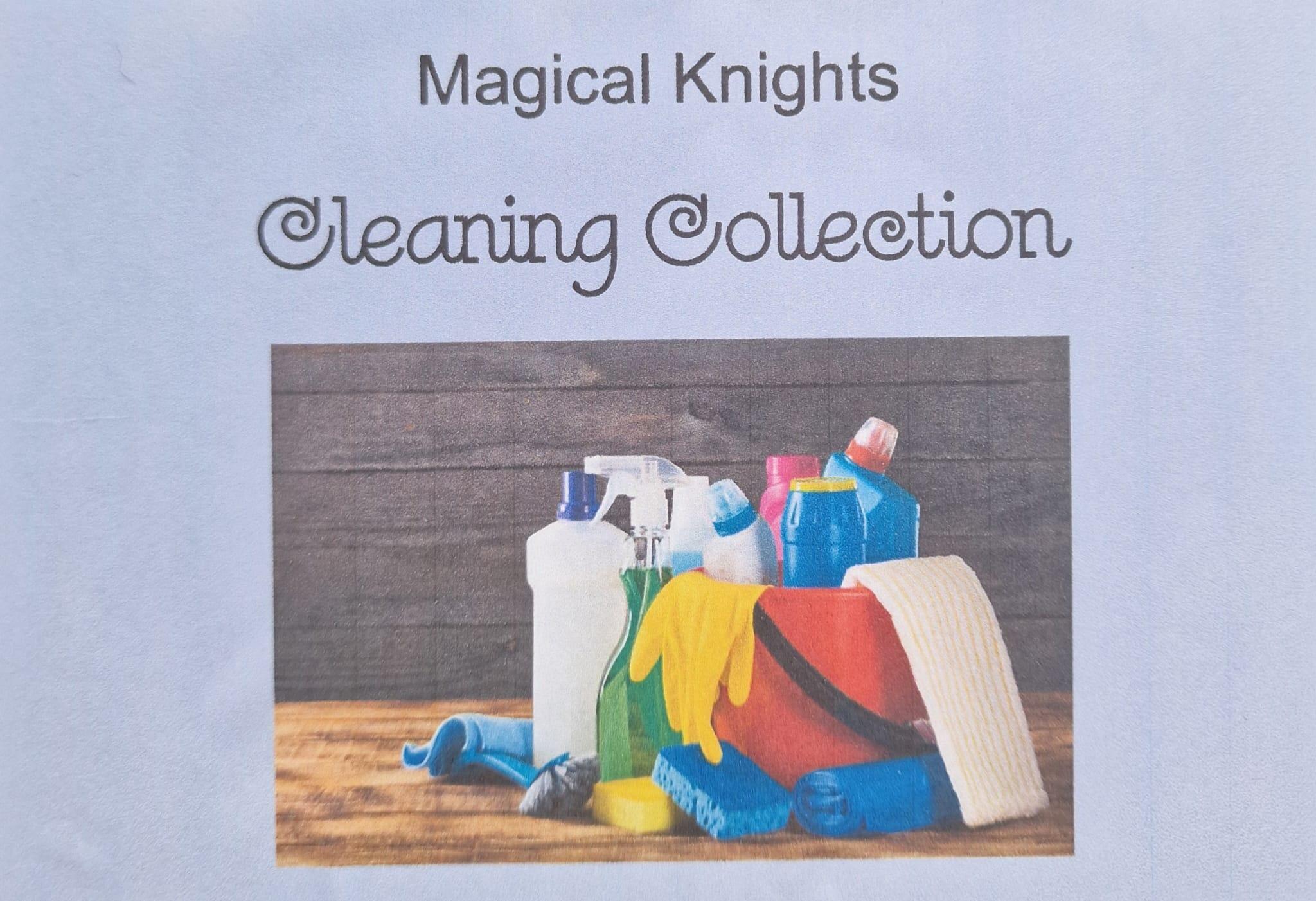 cleaning collection front label
