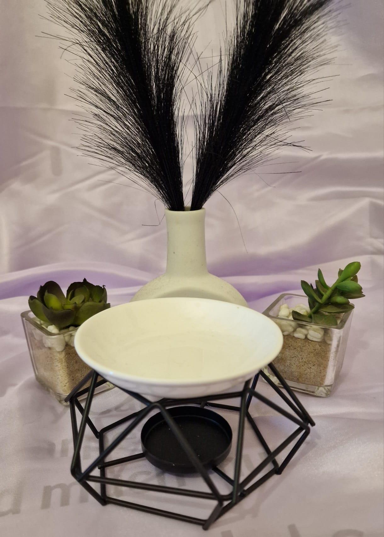 black wire oil burner
