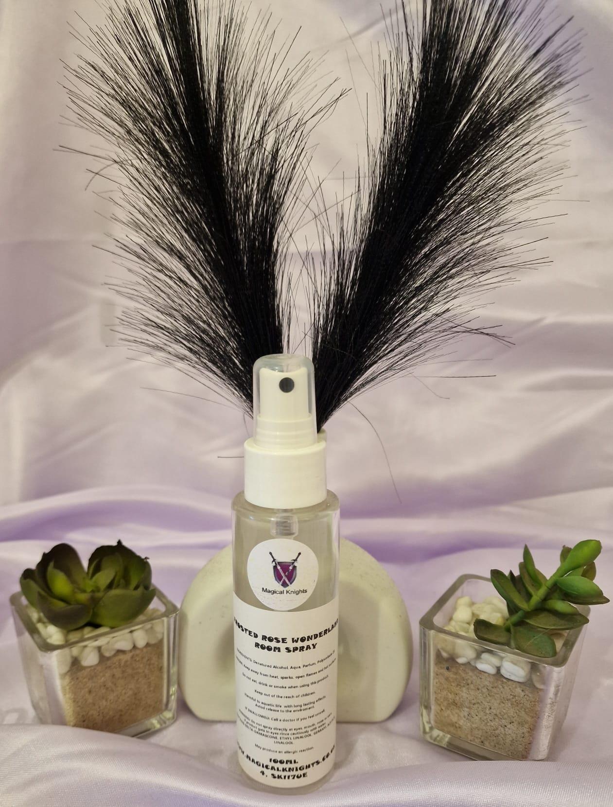 frosted rose wonderland spray