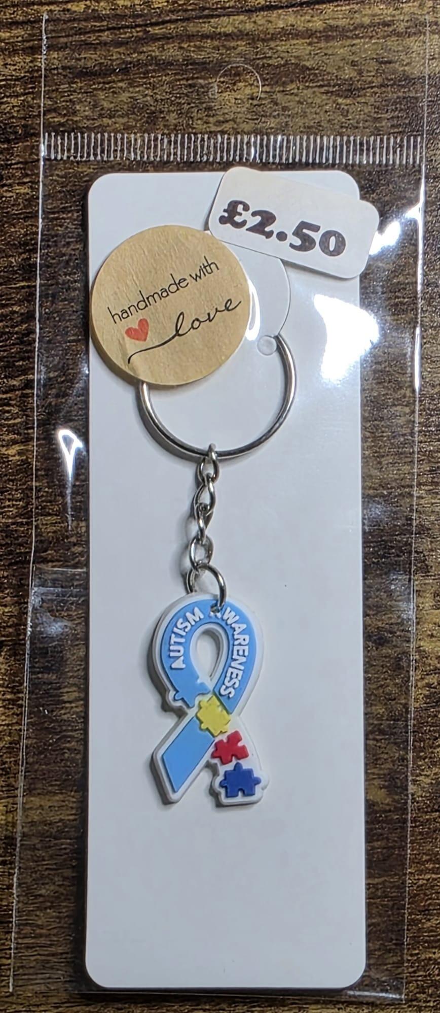 autism awareness light blue ribbon