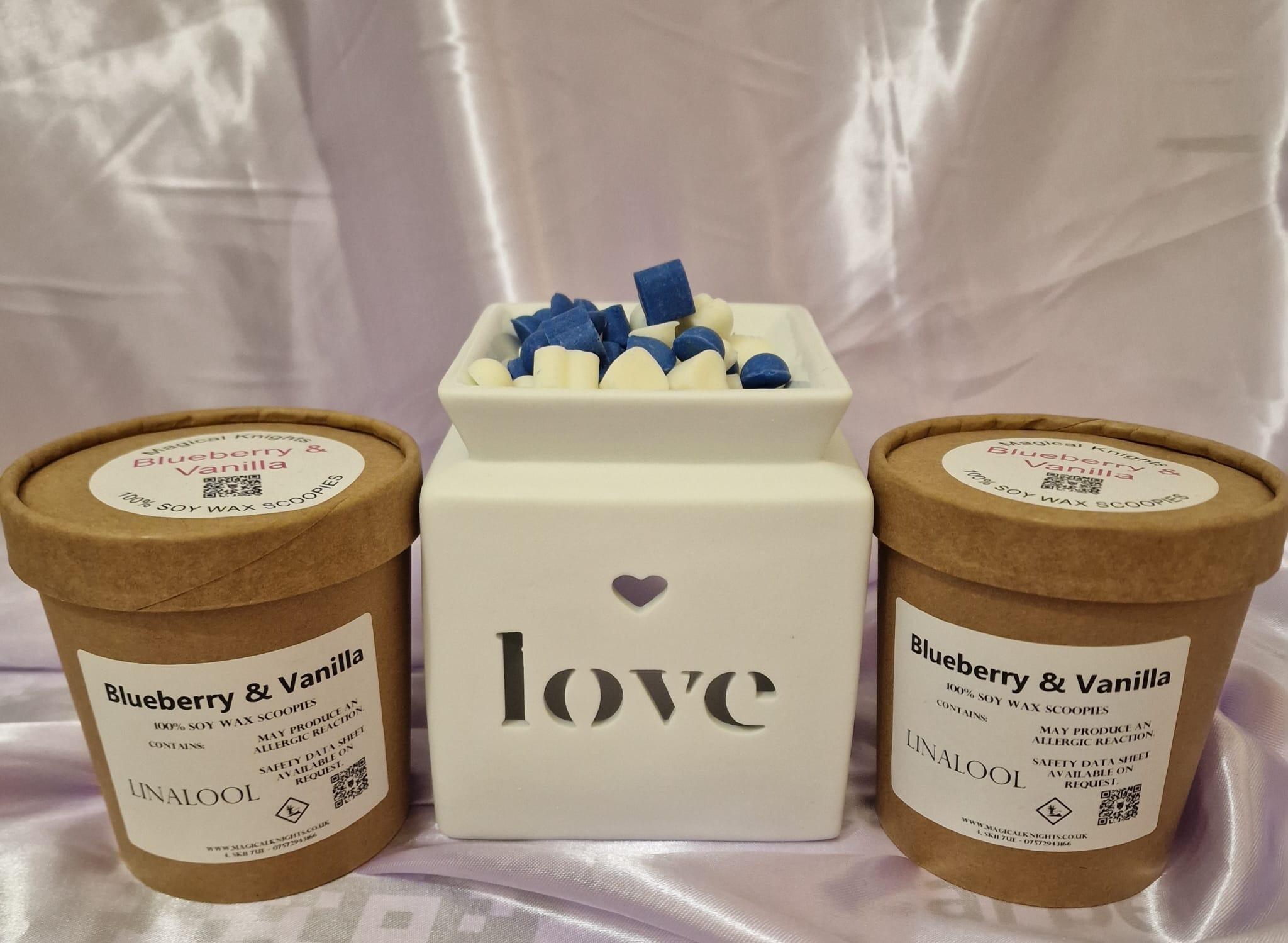 blueberry & vanilla