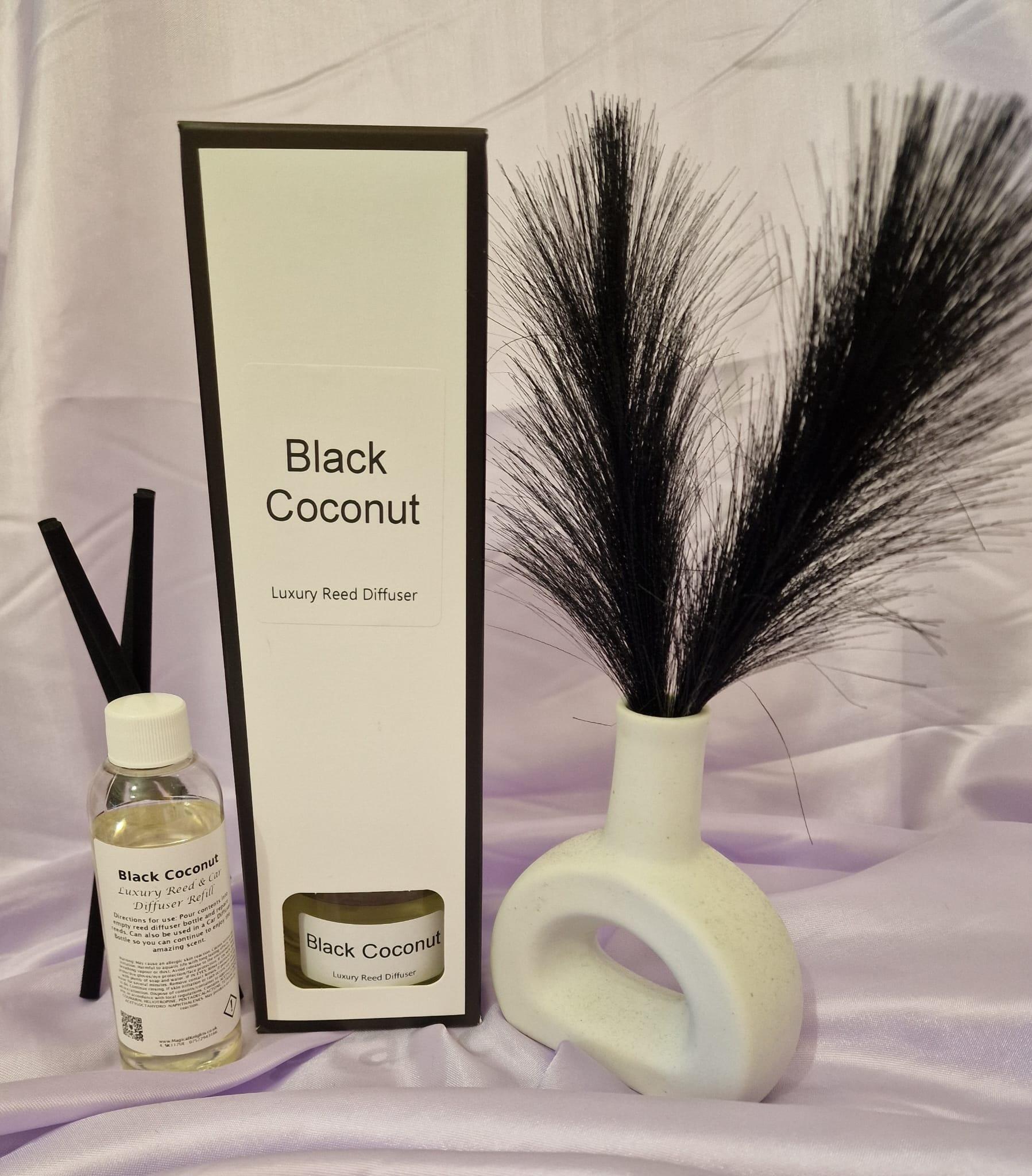 black coconut diffuser refill
