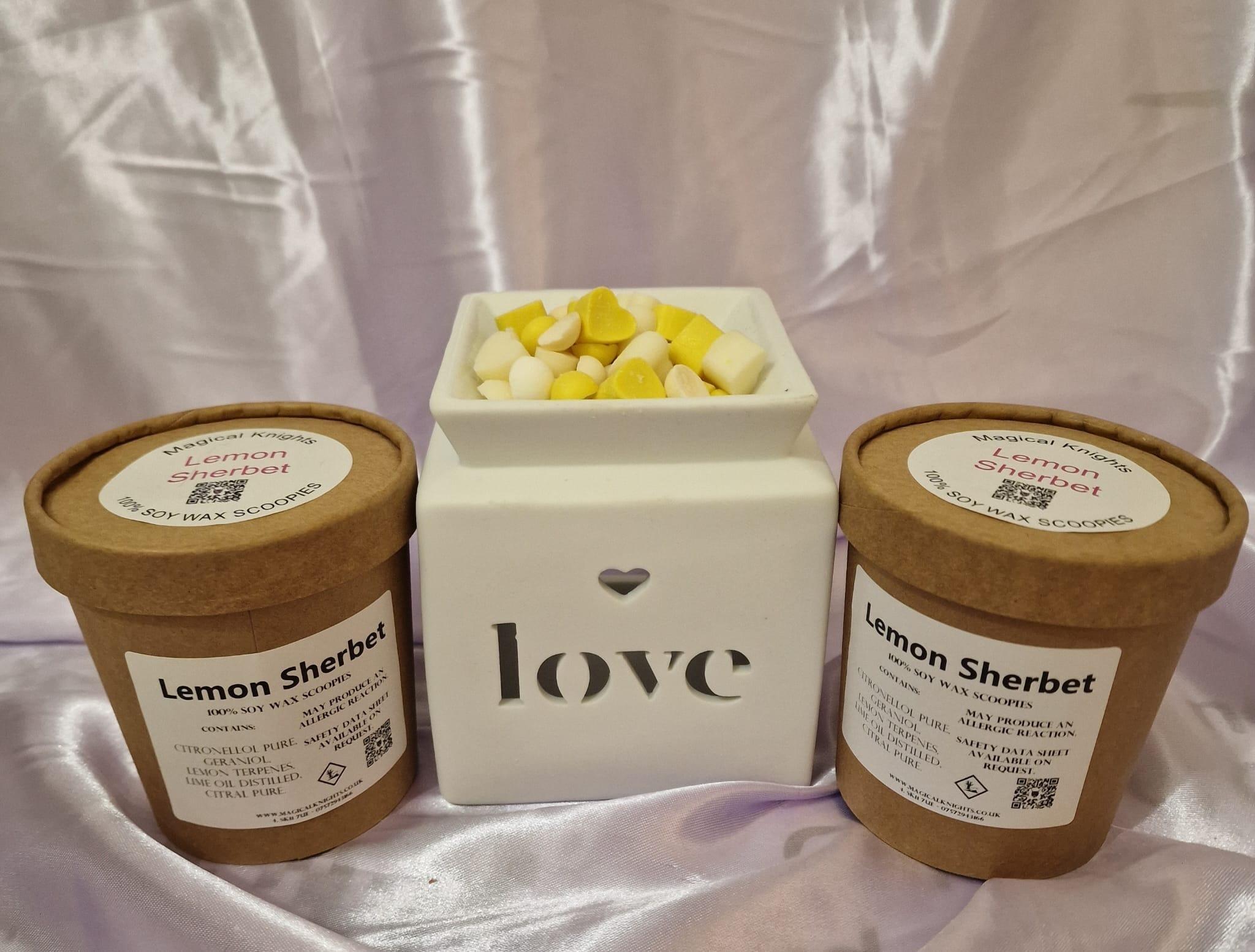 lemon sherbet