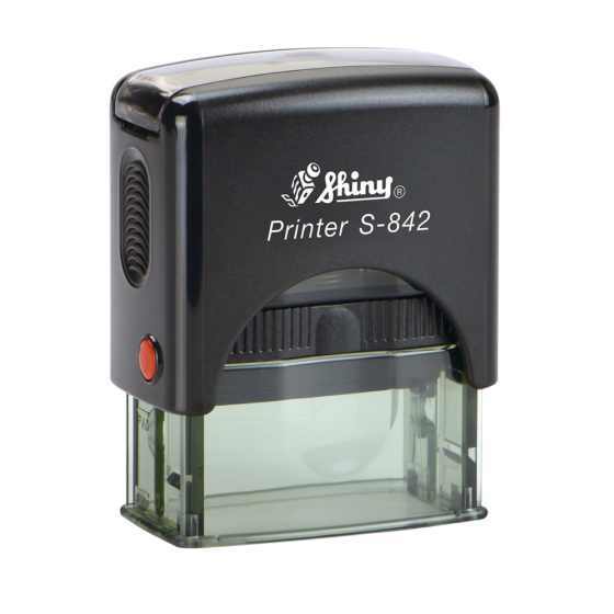 Shiny S-842 Self Inking Custom Made Personalised Rubber Stamp