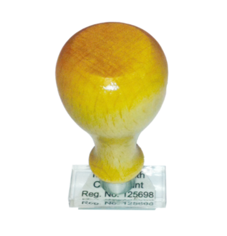 Traditional Rubber Stamp 25x12mm Model RS1