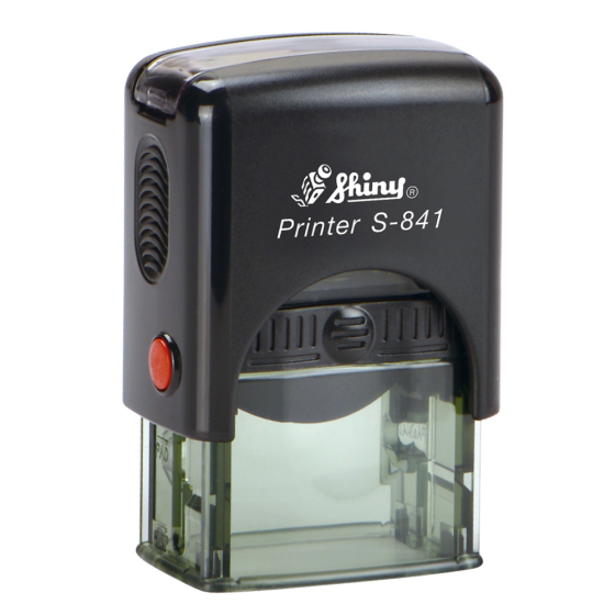 Shiny S-841 Self Inking Custom Made Personalised Rubber Stamp