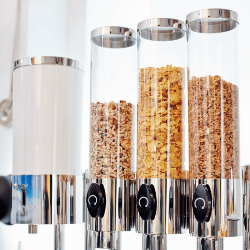 Layout Dispenser Dispensers for UK Hospitality, Breakfast Buffets and Self-Serve Stations