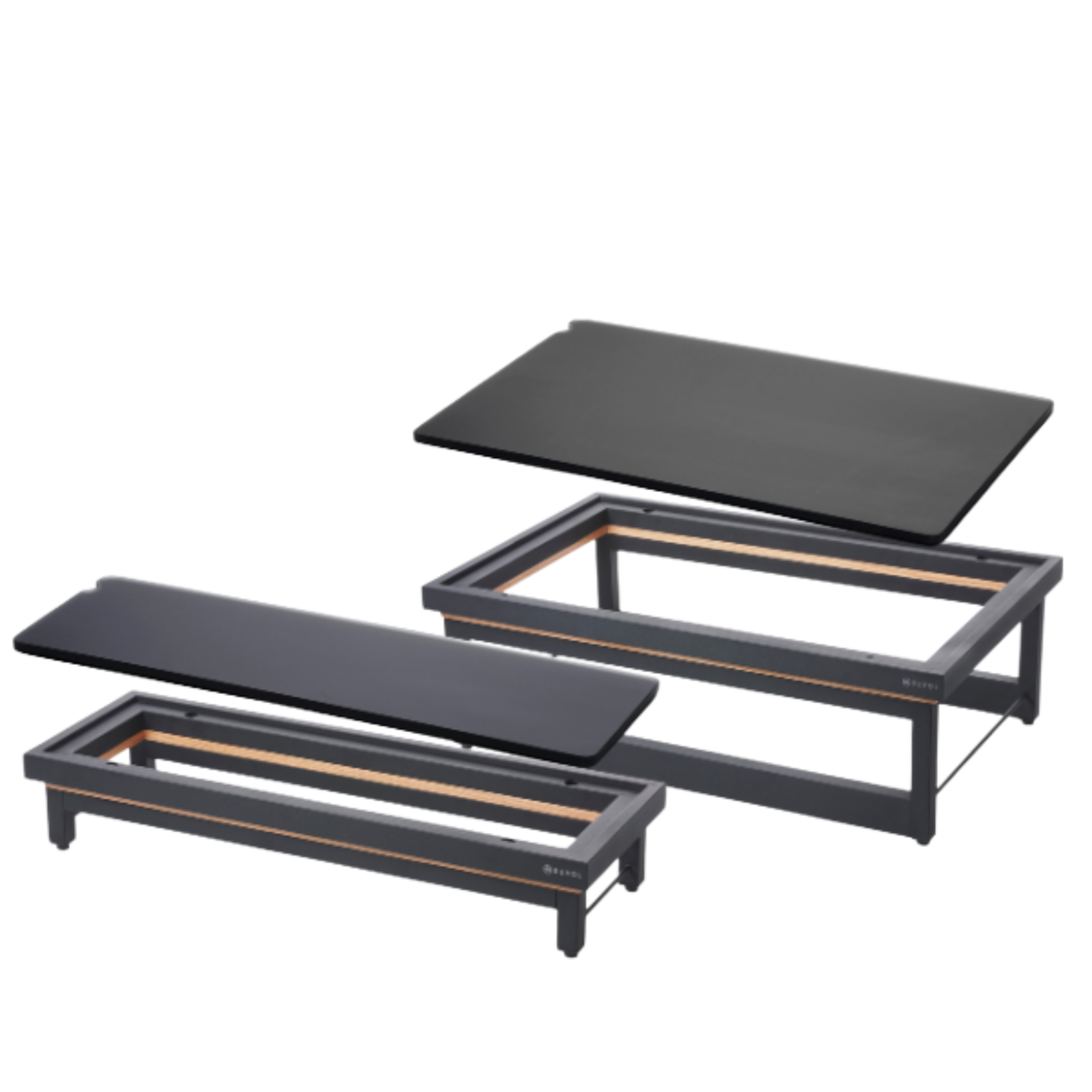 Revol En Scène Riser Matte Black Metal for Gastronorm 1/1 (Riser only)