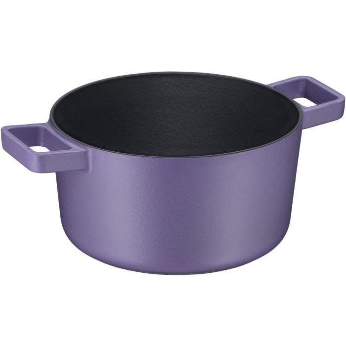 WMF Buffet Flavour Cast Iron Round Roaster 24 cm, Violet