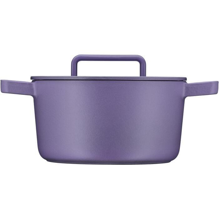 WMF Buffet Flavour Cast Iron Round Roaster 24 cm, Violet