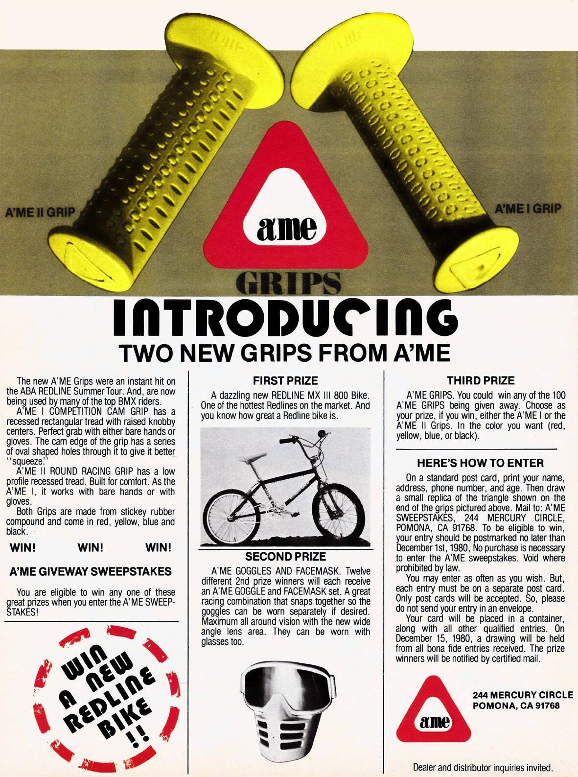 Winners Circle Grips Clear | Old School BMX