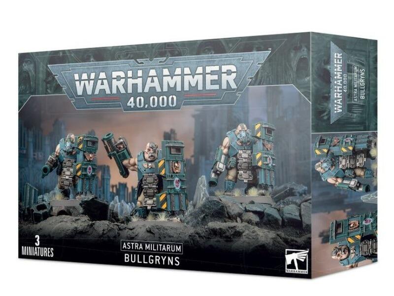 Astra Militarum Bullgryns Warhammer 40K – Elite Shock Infantry