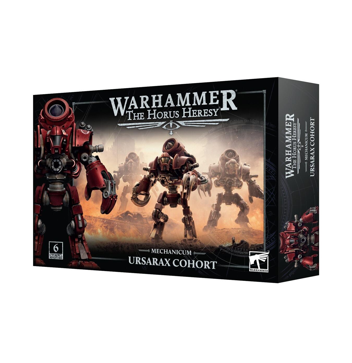 Mechanicum Ursarax Cohort plastic kit front view