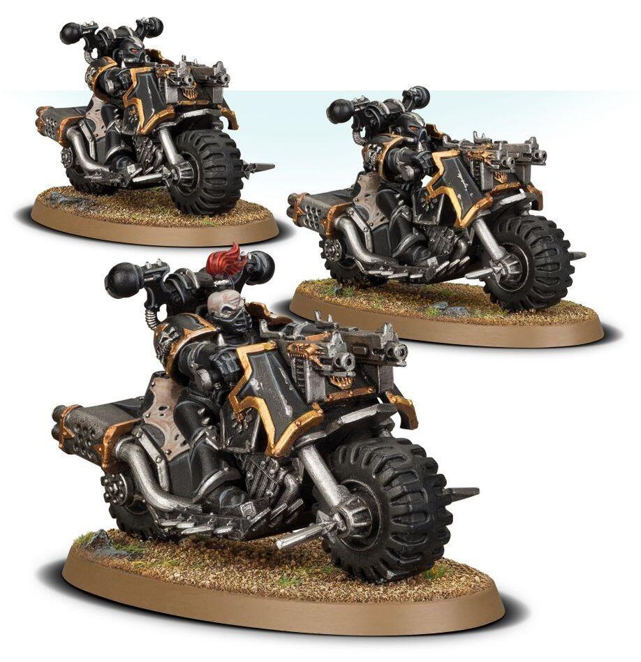 Chaos Bikers – Warhammer 40k Heretic Astartes fast attack