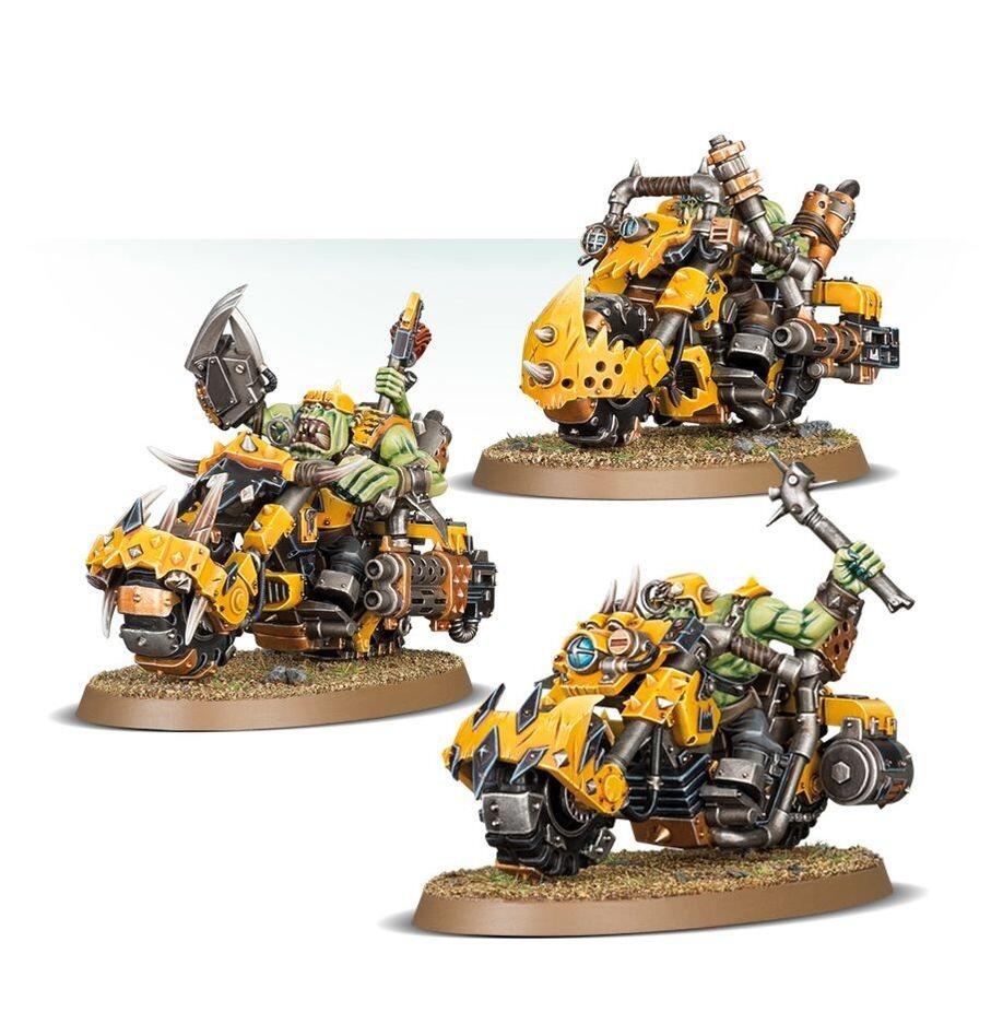 Warhammer 40k Orks – Warbiker Mob unit